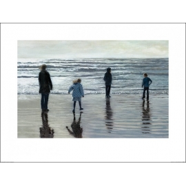 Posters Reprodukce Andrew McNeile Jones - Testing The Waves , (80 x 60 cm)