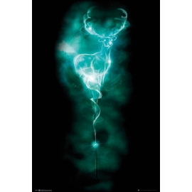 Posters Plakát, Obraz - Harry Potter - Patronus Stag, (61 x 91,5 cm)