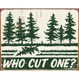 Posters Plechová cedule SCHONBERG - Who Cut One?, (40 x 31,5 cm)