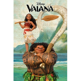 Posters Plakát, Obraz - Odvážná Vaiana: Legenda o konci světa - Vaiana & Maui, (61 x 91,5 cm)