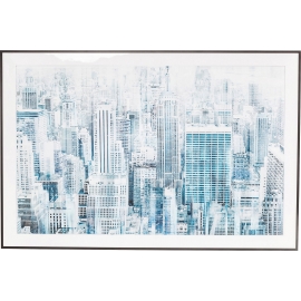 Obraz s rámem Big Apple One 100×150 cm