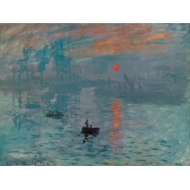 Posters Reprodukce Claude Monet - Imprese, východ slunce - Impression, soleil levant, 1872 ,...