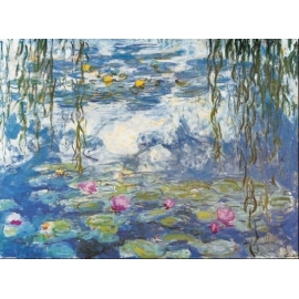 Posters Reprodukce Claude Monet - Lekníny, 1916-1919 , (120 x 90 cm)