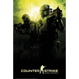 Posters Plakát, Obraz - Counter Strike - Team, (61 x 91,5 cm)