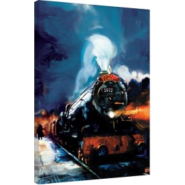 Posters Obraz na plátně Harry Potter - Hogwarts Express, (60 x 80 cm)