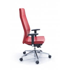 Active kancelářská židle červená