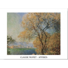 Posters Reprodukce Claude Monet - Ráno v Antibes , (70 x 50 cm)