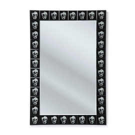 Zrcadlo Skull Movie 120x80 cm