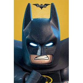 Posters Plakát, Obraz - Lego Batman - Close Up, (61 x 91,5 cm)