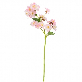 FLORISTA Větvička kvetoucí třešeň 8 cm - světle růžová