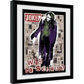 Posters Obraz na zeď - Batman: Temný rytíř - Why So Serious