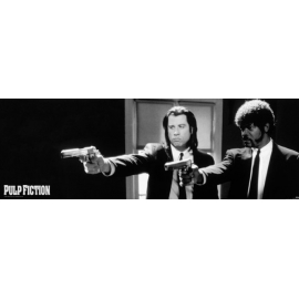 Posters Plakát, Obraz - Pulp fiction - guns, (158 x 53 cm)