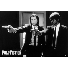 Posters Plakát, Obraz - Pulp fiction - guns, (91,5 x 61 cm)