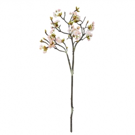 FLORISTA Větvička kvetoucí třešeň 30 cm - světle růžová