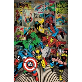 Posters Plakát, Obraz - MARVEL COMICS - here come, (61 x 91,5 cm)