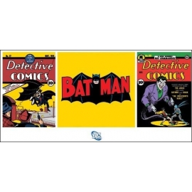 Posters Obraz, Reprodukce - Batman - Triptych, (100 x 50 cm)