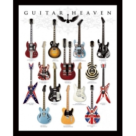Posters Plakát, Obraz - Guitar heaven, (40 x 50 cm)