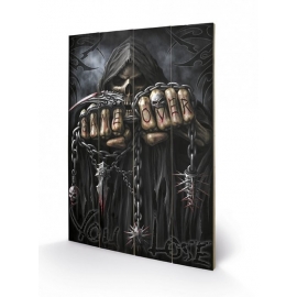 Posters Obraz na dřevě - Spiral - Game Over - Reaper