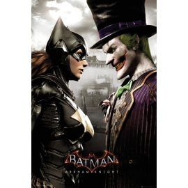 Posters Plakát, Obraz - Batman Arkham Knight - Batgirl and Joker, (61 x 91,5 cm)