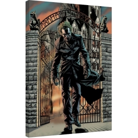 Posters Obraz na plátně Batman - The Joker Released, (60 x 80 cm)