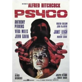 Posters Plakát, Obraz - Psycho - Italsky, (70 x 100 cm)