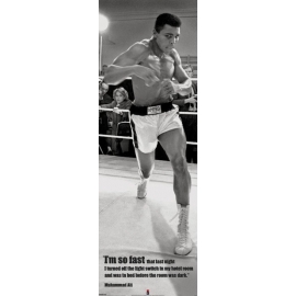 Posters Plakát, Obraz - Muhammad Ali - fast, (53 x 158 cm)