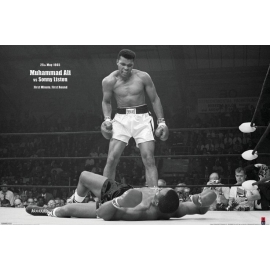 Posters Plakát, Obraz - Muhammad Ali vs. Sonny Liston, (91,5 x 61 cm)