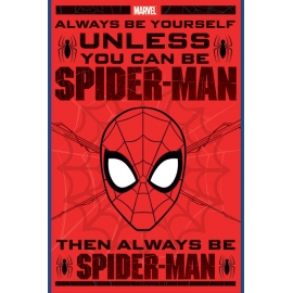 Posters Plakát, Obraz - Spider-Man - Always Be Yourself, (61 x 91,5 cm)