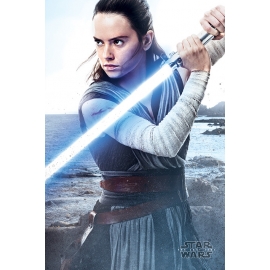 Posters Plakát, Obraz - Star Wars: Poslední z Jediů - Rey Engage, (61 x 91,5 cm)