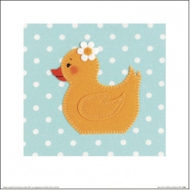 Posters Reprodukce Catherine Colebrook - Daisy Duck , (30 x 30 cm)