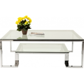 Konferenční stolek Silver Rush 120x120cm