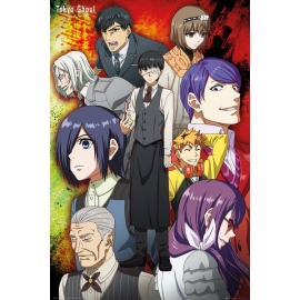 Posters Plakát, Obraz - Tokyo Ghoul - Group, (61 x 91,5 cm)