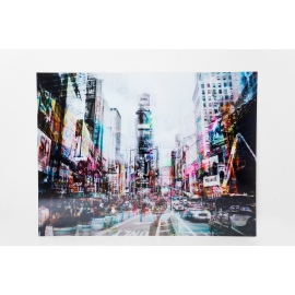 Obraz/Obrázek sklo Times Square Move 120x16