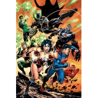 Posters Plakát, Obraz - DC Comics - Justice League Charge, (61 x 91,5 cm)