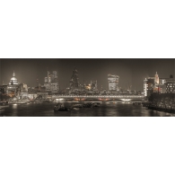 Posters Plakát, Obraz - Londýn - Skyline, (91,5 x 30 cm)
