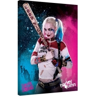 Posters Obraz na plátně Sebevražedný oddíl - Harley Quinn, (60 x 80 cm)