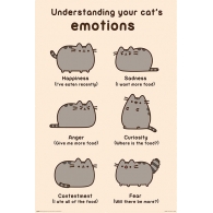 Posters Plakát, Obraz - Pusheen - Cats Emotions, (61 x 91,5 cm)