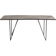 Stůl Quarry 180×90 cm - šedý