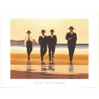 Posters Obraz, Reprodukce - The Billy Boys – Billyho chlapci, 1994, Jack Vettriano, (50 x 40 cm)