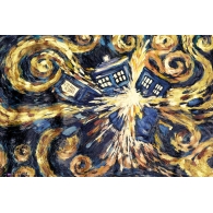 Posters Plakát, Obraz - DOCTOR WHO - exploding tardis, (91,5 x 61 cm)