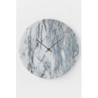 Nástěnné hodiny Desire Marble Weiß