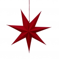LATERNA MAGICA Papírová dekorační hvězda 60 cm - červená