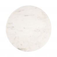 MARBLE Mramorový tác 30 cm - bílá