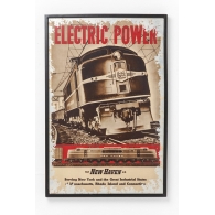 Obraz v rámu Electric Power New Heaven 93x62cm