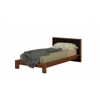 Brown postel jednolůžková