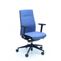 One kancelářská židle modrá
