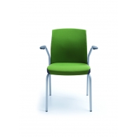 One konferenční židle zelená
