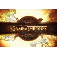 Posters Plakát, Obraz - Hra o Trůny - Game of Thrones - Logo, (91,5 x 61 cm)