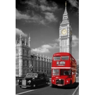 Posters Plakát, Obraz - Londýn - piccadilly bus, (61 x 91,5 cm)