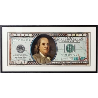 Obraz s rámem Art Dollars 50×100 cm